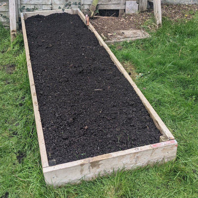 Raised Bed ready for planting
